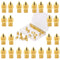 Luter 24PCS Extruder Nozzles, 3D Printer Nozzles for MK8 with Free Storage Box for Makerbot Creality CR-10 Ender 3 5