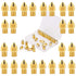 Luter 24PCS Extruder Nozzles, 3D Printer Nozzles for MK8 with Free Storage Box for Makerbot Creality CR-10 Ender 3 5