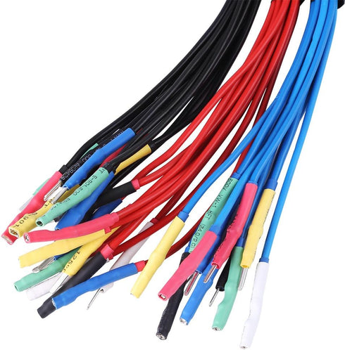 Rankomu HT306 6 Set Channel Universal Breakout Leads, Test Leads Welding Breakout Leads for Auto Diagnostic