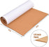 Self-Adhesive Cork Board Roll, 1/8" Thick Cork Boards for Walls, 47"x16" Cork Board Rolls Bulletin Boards for Home School Officel(3mm,Roll,47")