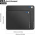 Pulsar ES2 Esports Professional Level Gaming Mouse Pad, 3mm Thickness, Anti-Slip Base, 16.5in x 13in, Black