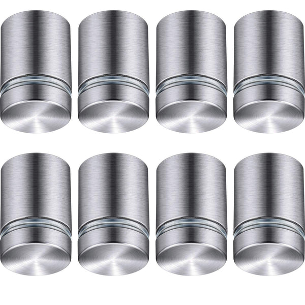 Pelopy 8 Pcs Sign Standoff Screws, Stainless Steel Wall Mounts for Glass Acrylic Nail