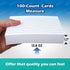 Olivo 4x6 4" 6", 100 Count, 220 Index Cards Lined Ruled Flash Note Cards x White, GSM Heavy Weight