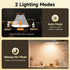 8 inch 1100mAh 3 Dimmable Closet Counter Closet, Under Cabinet Lighting, Rechargeable Motion Sensor Light with Color