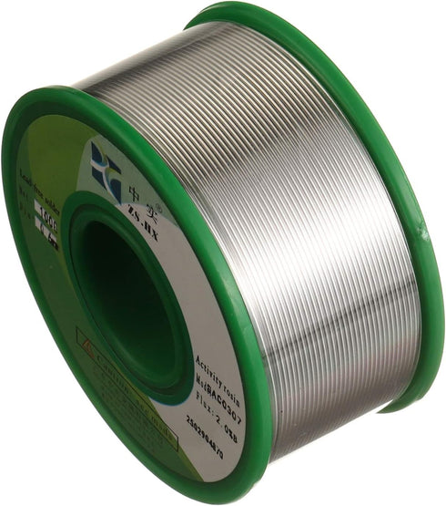 Lead Free Solder Wire Sn99 Ag0.3 Cu0.7, Rosin Core Solder Wire for Electrical Soldering (0.6mm 100g)