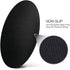 Mouse Pad Bitcoin Crypto Currency, Premium-Textured Mouse Mat with Non-Slip Rubber Base, Round Mousepad