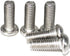 25PCS M8-1.25 x 16mm Button Head Socket Cap Screws - Stainless Steel 18-8, Full Thread, Allen Socket Drive, Plastic Box