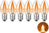 C7 LED Light Bulbs, Low Wattage 15W, E12 Screw Base, 1.5W Small Bulb, 2200K Warm White, Mini Replacement Light Strings,