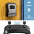 Key Lock Box for Outside, Portable Waterproof Wall Mounted 4-Digit Combination Key Storage Lockbox for Home