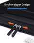Sooez Heavy Duty Accordion File Organizer with Hidden Handle, Portable 12 Pockets Expanding Folders for Home & Office