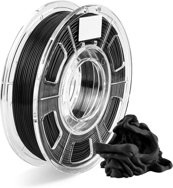 3D Printer SMP Filament (4D filament) 1.75mm 250g, Shape Memory Polymer Material for Bambu Lab X1/P1P/A1, Black