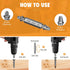 CASEKEY Set Fathers Day Dad Gifts for Husband from Daughter Son - Screw Extractor - Tools Gadgets for Men Bolt