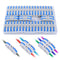 HTCELLE 40-Piece Inline Wire Connectors Kit, Quick Connect Push in Compact Splicing Electrical Connectors