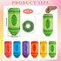 Qyeahkj 6 10 4Inch Pcs Crayon Hanging Paper Lanterns Party Decorations x Colorful Crayon Classroom Paper Lanterns