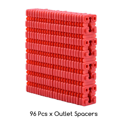 Outlet Spacers for Electrical Box, 96Pcs Electrical Switch and Receptacle Spacer Extender Outlet Shims