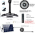 5 3000LM, INDARUN Solar Shed Light Indoor Outdoor, Solar Motion Lights with Modes, Up to Waterproof Pendant Barn Lights