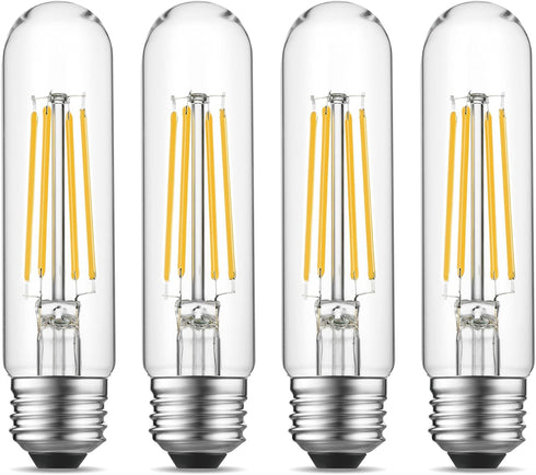 Gozelux Tubular Light Bulb 6W Equal E26 LED Bulb 60 Watt Dimmable