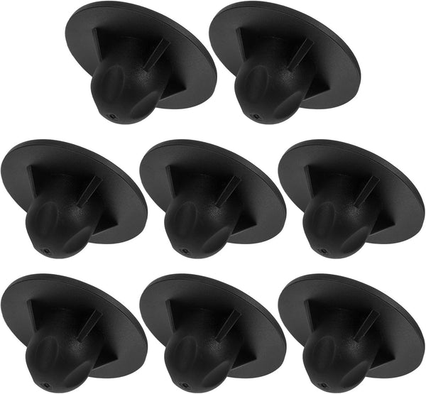 Lurrose 8pcs Outdoor Folding Chair Leg Caps Non-Slip Furniture Feet Covers Anti-Sink