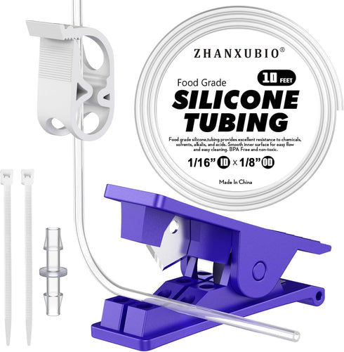 ZHANXUBIO Silicon Tubing,Food Grade Silicon Tubing,aquarium tubing,drip irrigation tubing,High Temp Pure Silicone Hose