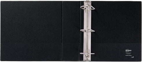 Avery Durable 3 Ring Binder, 1 Black Binder, 3" Slant Rings (27650)