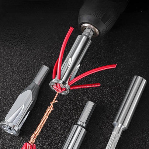 Wire Twisting Tools Stripper for Electricians, Power Drill Wire Stripping Tool for Electrical Work