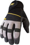 Youngstown Glove Anti-Vibe XT Vibration Dampening Mechanic Work Gloves, Durable, Washable, Anti-Slip Palms, Dark Gray,