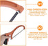 Angoily Mini Saw Set, Hand Saw Mini Hacksaw for Kids, DIY Handsaw Woodworking Multifunction Plastic