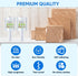 TICONN 5'' Stretch Wrap Film, 1000ft 80 Gauge Industrial Strength Clear Plastic Wrap with Handles for Shipping, Moving