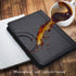 Vegan Leather Padfolio Portfolio Binder with Calculator, Zippered Organizer for Business Women & Men