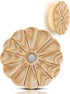 Night Light Wooden Carved Flower Mini USB Rechargeable Motion Sensor Nightlights Magnetic