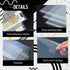 Hukado Clear Plastic Envelopes, 60 Pcs 9''x7'' for Cash, Photo & Document Storage, Reusable Waterproof Holder