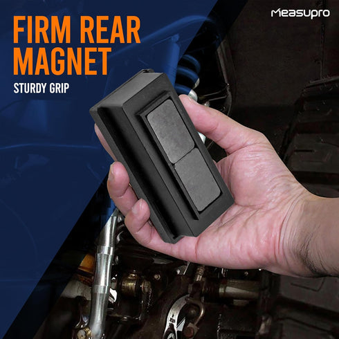 Magnetic Key Holder for Car, 3 Pack Rugged Black Plastic Cases with Strong Magnets for Car Key Hiding and More