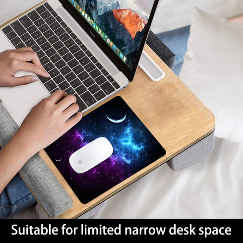 Galaxy Non-Slip Rubber Mouse Pad, Personalized Office Decoration Accessories, 9.5 x 7.9 inch for Laptop Computer
