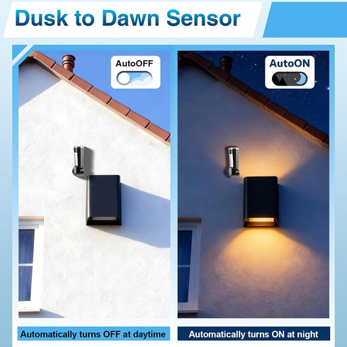 1PK IP65 Dusk to Dawn/Day Night Sensor,Greencycle Water Resistant Photocell Sensor for Outdoor Lights Auto On/Off