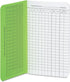 Wilson Jones Employee Time Book, Pocket Size, 4.13 x 6.75 Inches, 36 Pages, Green (WS802)