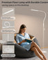10W LED Floor Lamp for Living Room, Eye-Caring Standing Lamp with Touch Control for Stepless Colors and Brightness