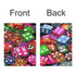 A5 Set ZERAOKE Refillable Binder Notebooks for Work & School, Durable PU Leather Cover & Metal Rings for Students