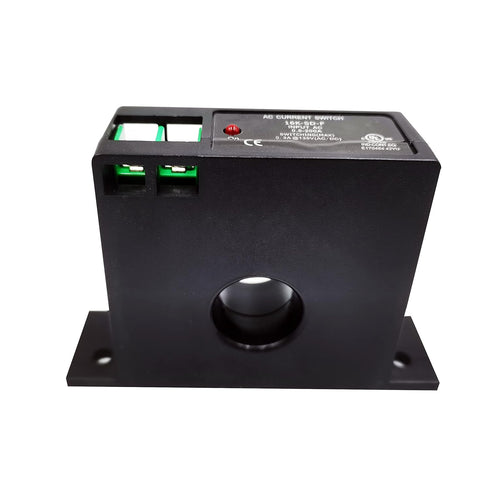 AC Current Switch Transducer Input 0.5A-200A, Solid Core Self-Powered (16K-SD-NO-F)