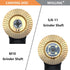 4PCS Wood Carving Disc Set for 4" or 4 1/2" Angle Grinder, Grinding Wheel Shaping Disc for Wood Cutting