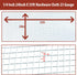 1/4" 23 24" 35ft Galvanized Hardware Cloth Gauge - x Welded Wire Mesh (Hot-Dip Galvanized After Welding) - Heavy Duty
