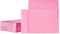 Invitation Envelopes, 100-Pack A7 5x7 Envelopes in Pink, 5 1/4 x 7 1/4 Inches