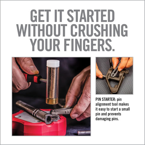 Real Avid Hammer Set with Pin Alignment Tool for Gunsmithing, 4 in 1 Hammer Tool Set