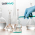 25ml Glass Round Bottom Test Tubes, Thickness 1.0-1.2, 20x200mm, Pack of 20, IN-TTG25