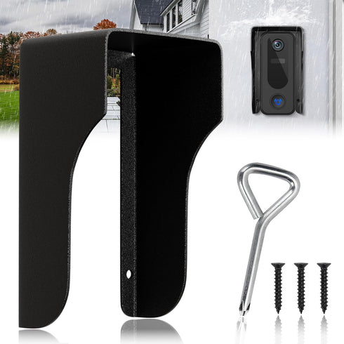 Doorbell Rain Cover for Ring Doorbell, Waterproof Anti-Glare Cover, Outdoor Keypad Protector