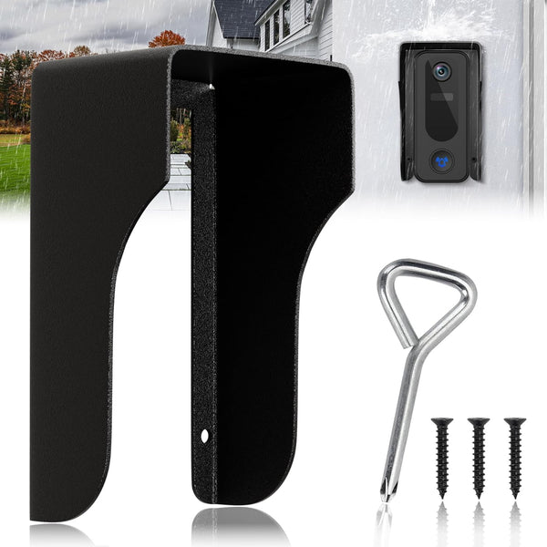 Doorbell Rain Cover for Ring Doorbell, Waterproof Anti-Glare Cover, Outdoor Keypad Protector