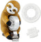 Cute Sloth Tape Holder, Resin Desk Tape Cutter, Novelty Tape Cutting Tools for Home School Office Desk Wrapping Gifts