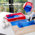 Kit-13 4-Inch 3 Mister Rui Mini Paint Roller Piece, Microfiber Paint Rollers with Ergonomic Handle, Small Roller Paint