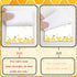 Bee Sticky Notes 9 Pieces, 3x3 Inch Cute Bee Note Pads for School Office Home Supplies
