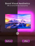 11.5ft 32-55 Inch KANTUTOE TV LED Lights, LED Lights for TV, RGB TV Backlight Behind with Remote, Music Sync Bluetooth