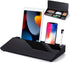 Desktop Whiteboard, Dry Erase Board with Marker, Desk Organizer for School, Home, Office Supplies (Black)